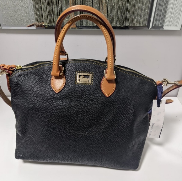 Dooney & Bourke Black Satchel - Picture 5 of 8